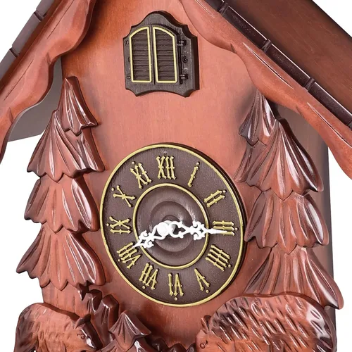 Miniatura 9 de Kendal Reloj de cuco reloj de pared vintage reloj de cuco de madera hecho a mano MX317