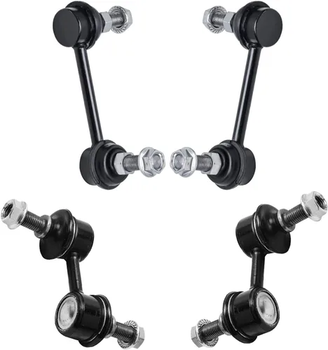 Miniatura 25 de Detroit Axle - 4 barras estabilizadoras AWD para Chrysler 300 2005-2019 Dodge Charger 2005-2008 2005-2008 Magnum Stabilizer Enlaces de extremo