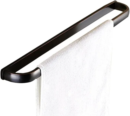 WINCASE Toallero de bronce, toallero de mano aceitado de 24 pulgadas, toallero de baño para montaje en pared con rosca Bronce 24.0 in