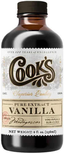 Miniatura 101 de Cook's, Extracto de almendra pura para hornear, cocinar y mezclología, extracto aromatizante de almendra libre de alérgenos, 4 onzas