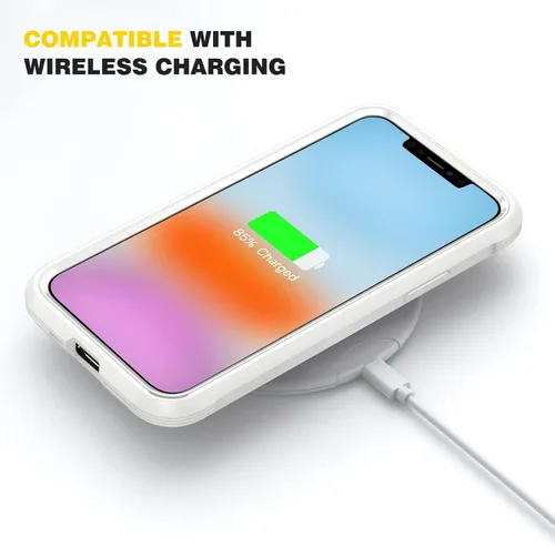 Miniatura 421 de Diaclara Funda diseñada para iPhone 16, mejorada [protección completa de la cámara], carcasa resistente de cuerpo completo con protector de pantalla
