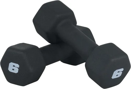 Miniatura 15 de CAP Barbell Neoprene Dumbbell Weights Pairs & Sets Black