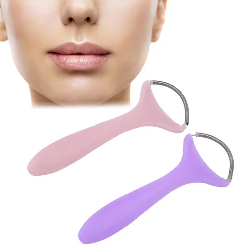 Miniatura 5 de 2 unidades de removedor de vello facial, depilación facial para mujeres, removedor de vello facial de primavera, depiladora manual de resorte