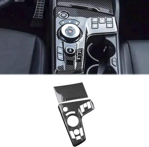 Miniatura 9 de Cubierta interior del marco del panel de cambio de marchas para Kia Sportage NQ5 2023 2024 2025 Consolas centrales Fundas de palanca de cambios