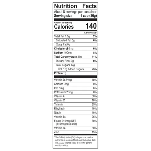 Miniatura 2 de Cereal de desayuno infantil Post Halloween Fruity PEBBLES, 10 oz