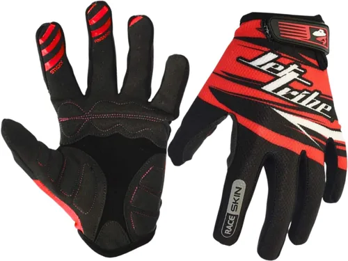 Miniatura 8 de Jettribe Race Skin PWC - Guantes de recreación Dedo completo fino y transpirable Accesorios de moto acuática para hombres y mujeres jóvenes