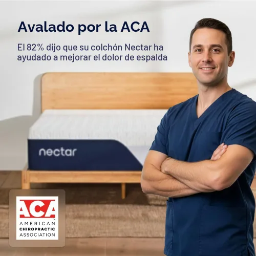 Miniatura 7 de Nectar Colchón clásico individual de 12 pulgadas, firmeza media, espuma viscoelástica de contorno, capa superior refrescante, alivio del dolor
