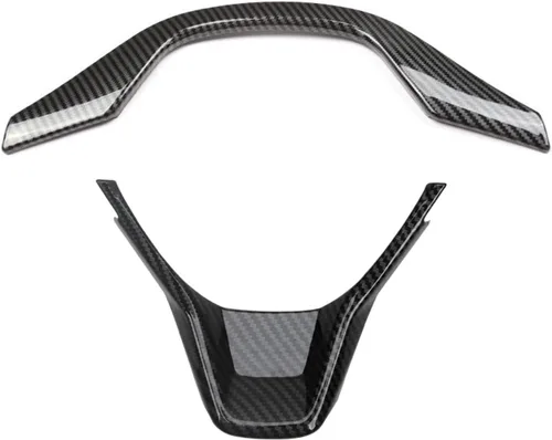 Miniatura 3 de x xotic tech Cubierta decorativa del marco superior e inferior del lado del conductor, estilo de fibra de carbono, compatible con Honda Accord 10ª 2