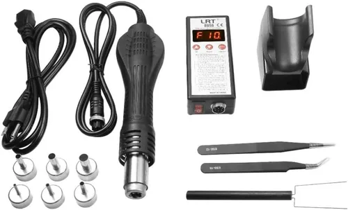 Miniatura 2 de Estación de aire caliente micro 8858 LRT SMD de retrabajo de desoldadura digital Smart Sleep Mode / Auto Cooling Protection / Airflow Adjustment
