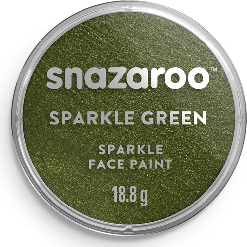 Miniatura 59 de Snazaroo - Pintura metálica para rostro y cuerpo, olla de 18,8 g (0,66 oz), plateada