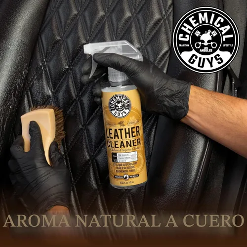 Miniatura 8 de Chemical Guys Kit de limpiador y acondicionador de cuero, limpiador y acondicionador de automóvil, limpia y acondiciona de forma segura interiores