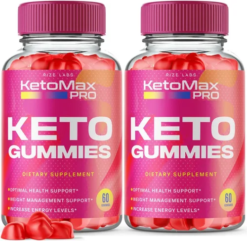 rize labs Keto Max Pro ACV Keto Gomitas para perder peso, fórmula oficial de KetoMax Pro para reducir la ingesta de carbohidratos y la grasa del
