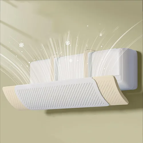 Miniatura 8 de Deflector de flujo para aire acondicionado, deflector de aire acondicionado retráctil con ángulo deflector ajustable, deflector de aire