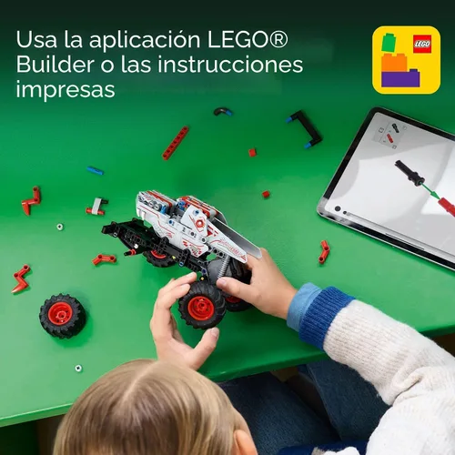 Miniatura 6 de LEGO Technic Monster Jam ThunderROARus - Juguete de construcción para niños, niños y niñas, a partir de 7 años, idea de regalo creativa