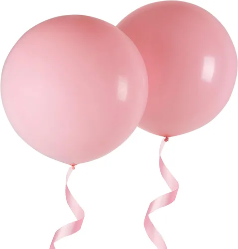 Miniatura 22 de Globos redondos gigantes de 24 pulgadas, paquete de 10 globos de látex negro para sesiones de fotos, bodas, baby shower, decoraciones de fiesta