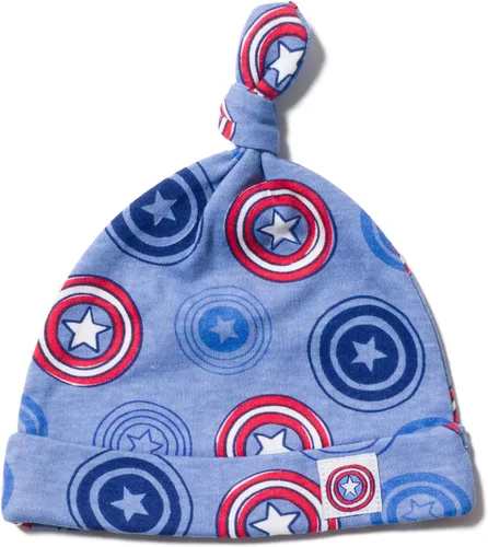 Miniatura 6 de Marvel Vengadores Hulk Capitán América Spider-Man - Conjunto de 3 piezas para bebé recién nacido a bebé