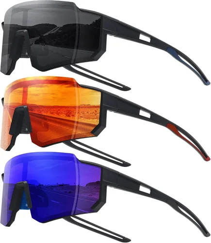 Miniatura 37 de STORYCOAST Lentes de sol deportivos polarizados para hombres y mujeres, para conducir, pesca, ciclismo, bicicleta de montaña, protección UV400