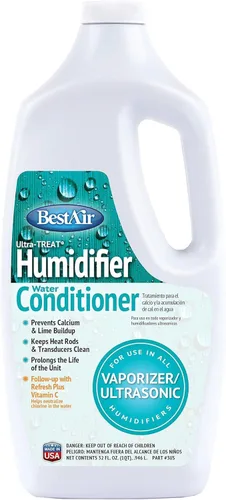 Miniatura 2 de BestAir 3US UltraTreat Vaporizador/humidificador ultrasónico tratamiento de agua y escala, 32 onzas líquidas, (paquete de 6)