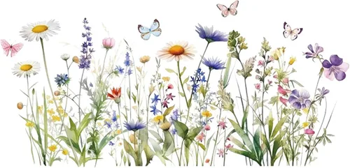 Miniatura 11 de Calcomanías de pared de rosas vívidas, calcomanías de pared florales de vid colgantes, calcomanías de mariposa, papel tapiz para despegar y pegar