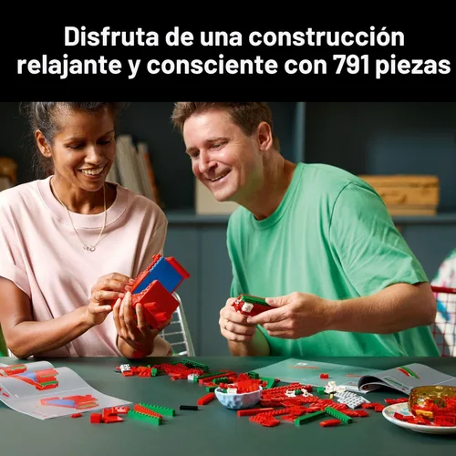Miniatura 3 de LEGO Art Love Juego de construcción coleccionable – Kit de bricolaje para adultos a partir de 18 años – Regalo para cumpleaños – Decoración