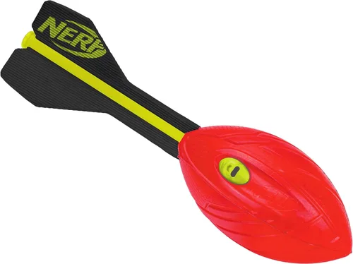 Nerf Vortex Aero Howler - Balón de espuma, diseño clásico de fútbol de larga distancia, cola que optimiza el vuelo, sonido silbante, diversión en