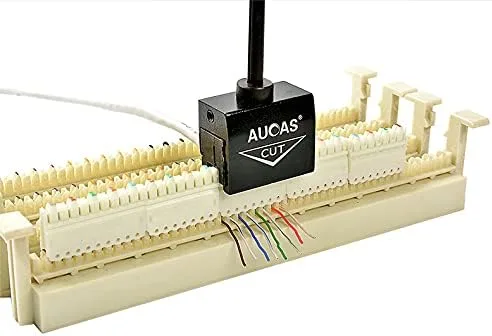 Miniatura 4 de AUCAS PDT110M Herramienta de punchdown, 5 pares de herramientas de perforación, tipo 110