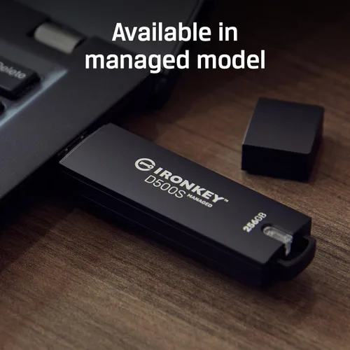 Miniatura 9 de Kingston Ironkey D500S - Unidad flash cifrada de 16 GB, partición oculta dual, FIPS 140-3, nivel 3, XTS-AES de 256 bits, protección BadUSB y fuerza