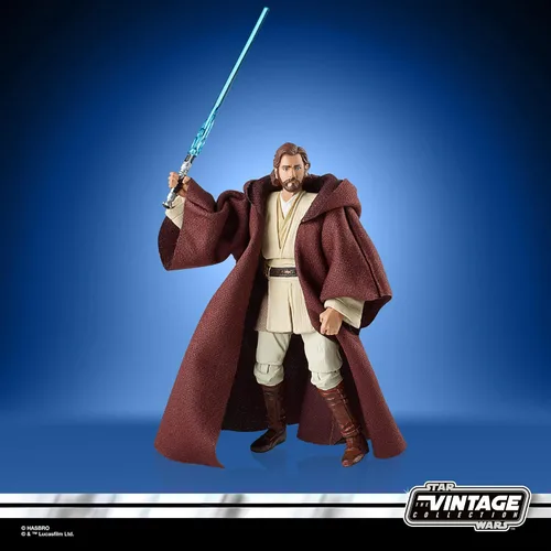 Miniatura 3 de STAR WARS The Vintage Collection OBI-Wan Kenobi Toy VC31, figura de acción de ataque de los clones a escala de 3.75 pulgadas, juguetes para niños