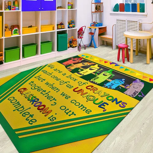Miniatura 8 de Alfombras de aula primaria, alfombra de lápiz Colroful, 2 x 3, 3 x 5, 4 x 6, 5 x 8, alfombras educativas para habitación de estudiantes, alfombra