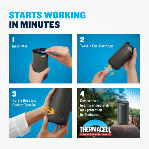 Miniatura 5 de Thermacell - Recambios de repelente contra mosquitos, compatible con todos los repelentes Thermacell alimentados por combustible, eficaces