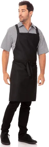 Miniatura 4 de Chef Works Delantal unisex con espalda cruzada