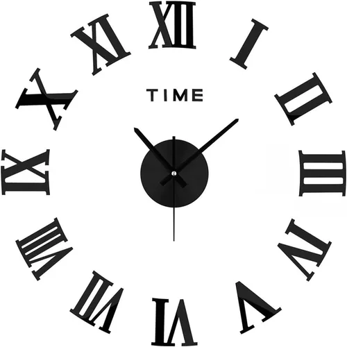 Reloj de pared 3D DIY, moderno, sin marco, grande, 3D, para bricolaje, espejo, calcomanías, decoración del hogar, para sala de estar, dormitorio