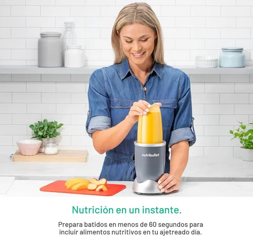 Miniatura 7 de Nutribullet Extractor de nutrientes 600W, 6 piezas Gris-oscuro