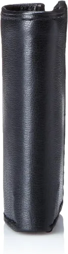 Miniatura 3 de Cartera de cuero para niños, Negro