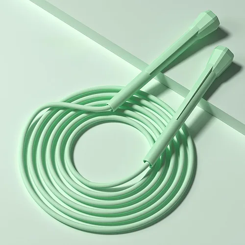 Miniatura 5 de Cuerdas de saltar para fitness, cuerda de saltar suave, ligera, sin torceduras, PVC, para mujeres, hombres, ejercicio, actividades en interiores