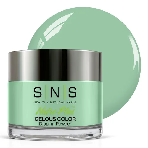 Miniatura 27 de SNS - Polvo de inmersión de uñas, polvo de inmersión de color, caramelo Hard Rock (naranja), CS051, color de uñas de larga duración dura 14 días