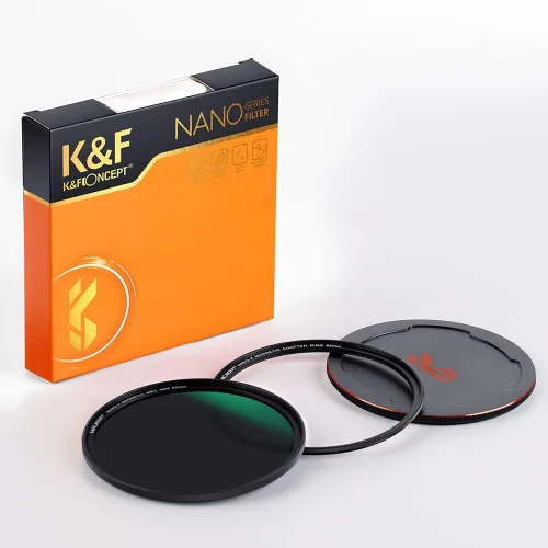 Miniatura 8 de K&F CONCEPT Filtro de lente ND8 de intercambio magnético de 1.929 in (filtro de densidad neutra fija de 3 paradas) Filtro de lente resistente a