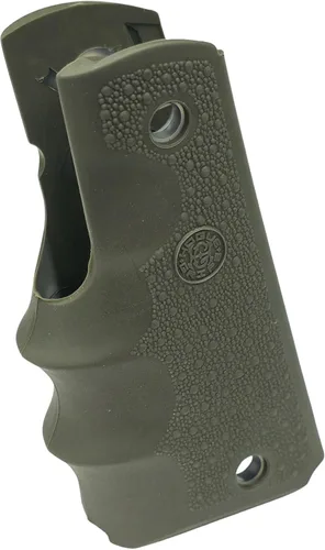 Miniatura 6 de Hogue 1911 Government, Commander, & Clone Models Finger Grooves OverMolded Rubber Grip