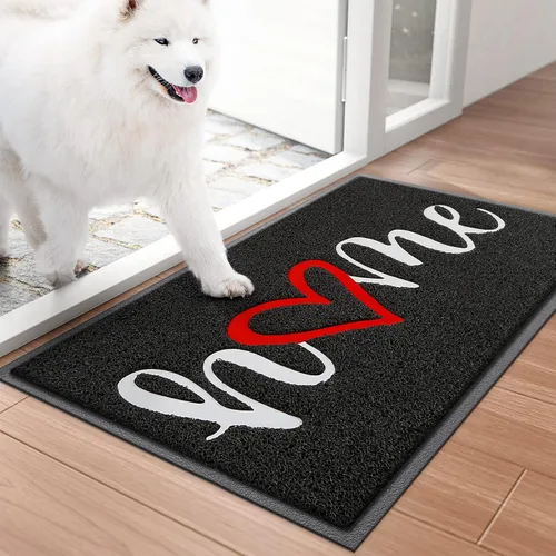 Miniatura 11 de Alfombra de Puerta, Alfombra de Bienvenida de Bajo Perfil, Alfombra de Piso Delantera para Interiores y Exteriores, Alfombra Antideslizante