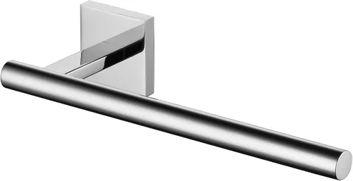 KOKOSIRI Barra para toallas de mano cromada, riel soporte para toallas de baño, soporte para papel de cocina, montaje en pared para gabinete de