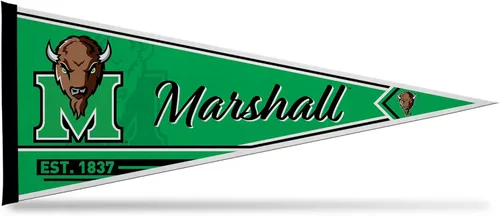 Miniatura 190 de Rico Industries NCAA Banderín Clásico de Fieltro para Decoración de Pared de 12" x 30" - Ideal para Decoración del Hogar/Dormitorio/Cueva de Hombre