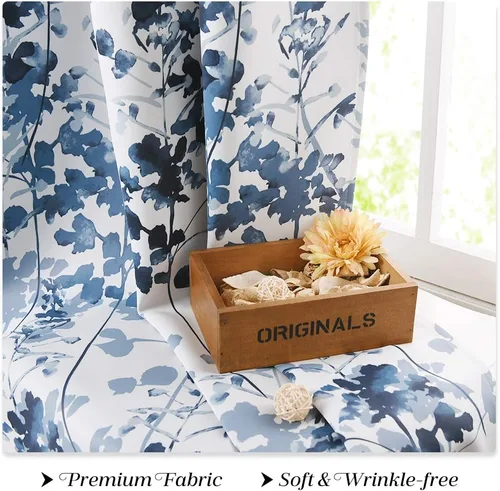Miniatura 5 de Cortinas Kgorge opacas, diseño de damasco