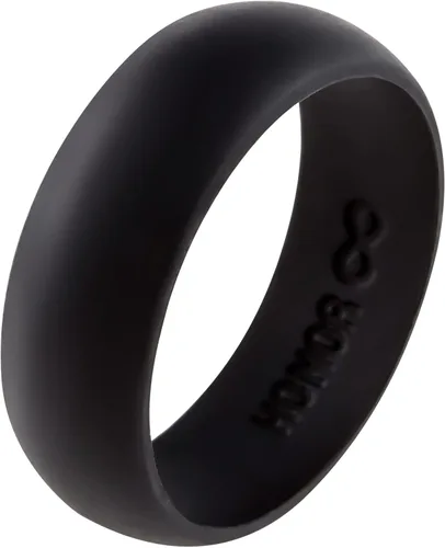 Miniatura 10 de Anillo de Eternidad Honor Anillo de Silicona para Hombre Banda de Boda