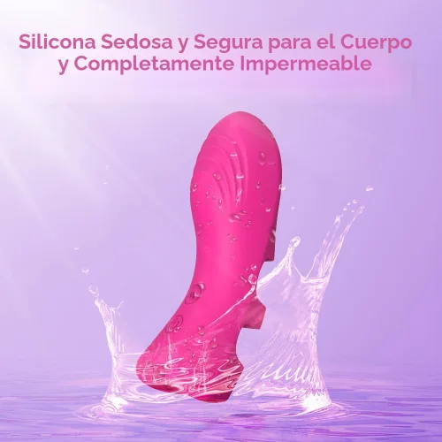 Miniatura 6 de Vibrador de dedo para adultos, juguetes sexuales para mujeres, juguetes adultos con 10 vibraciones y función de calentamiento, vibradores