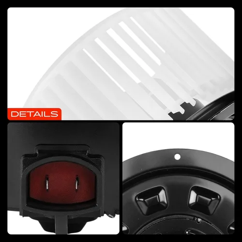 Miniatura 9 de A-Premium Motor soplador de calefactor HVAC con rueda compatible con Ford Excursion 2000-2005, F-250 Super Duty, F-350 Super Duty, F-450 Super Duty