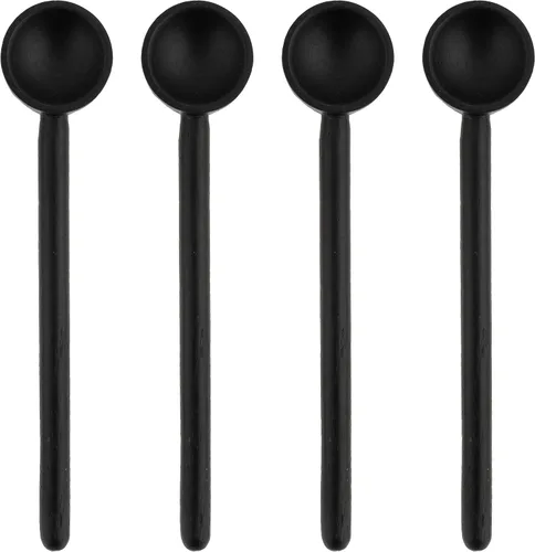 Miniatura 10 de Karma CUCHARAS DE MADERA NEGRA GRANDES S/4, juego de 4
