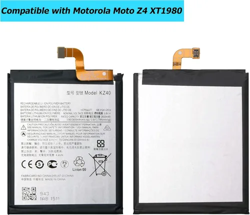 Miniatura 2 de KZ40 - Batería de repuesto compatible con Moto Z4 XT1980 con kit de herramientas