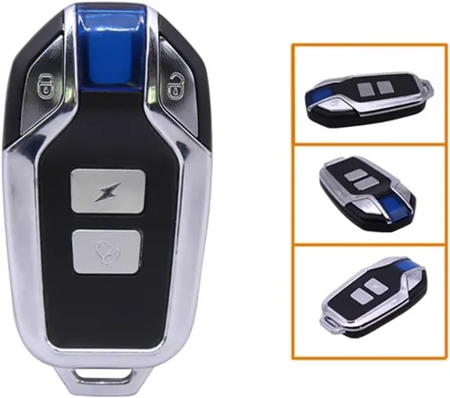Miniatura 4 de Mengshen Candado con Alarma para Bicicleta, Antirrobo Inalámbrico para Motocicleta, Puerta, Cerca, Portón, Patinete, Silla de Paseo para Bebé