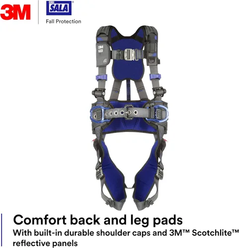 Miniatura 10 de Arnés de seguridad de posicionamiento de distribución de peso de construcción 3M DBI-SALA Comfort