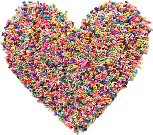 Miniatura 21 de Chispas falsas de resina Chispas de caramelo falsas Chispas de arcilla Chispas de polímero Rebanadas de arcilla de polímero para arte de uñas